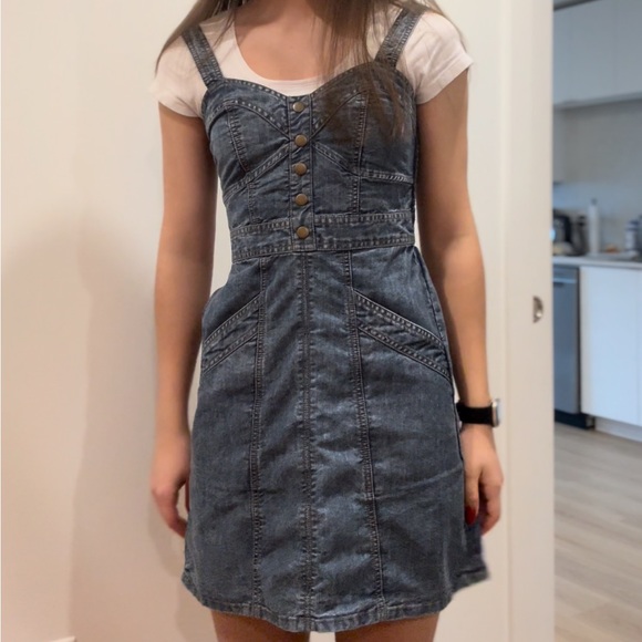 Mini denim dress for sale! - Picture 1 of 4